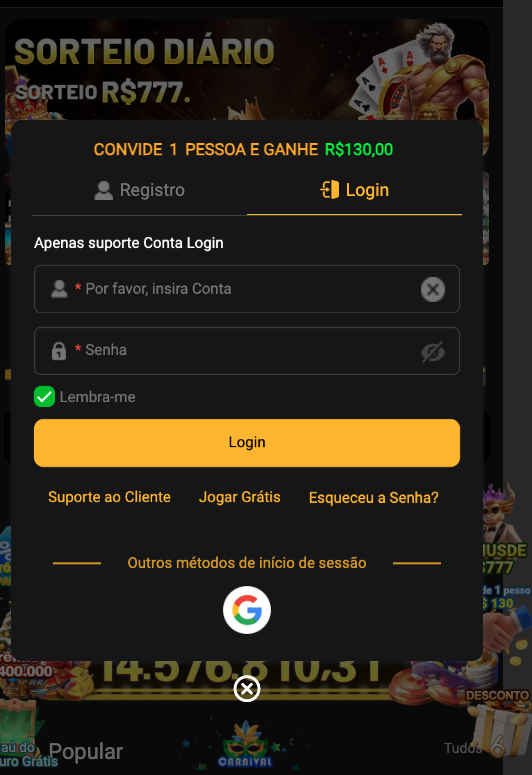 Aplicativo móvel BRZ7